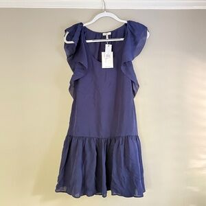 ++Joie Silk Blue Dress++